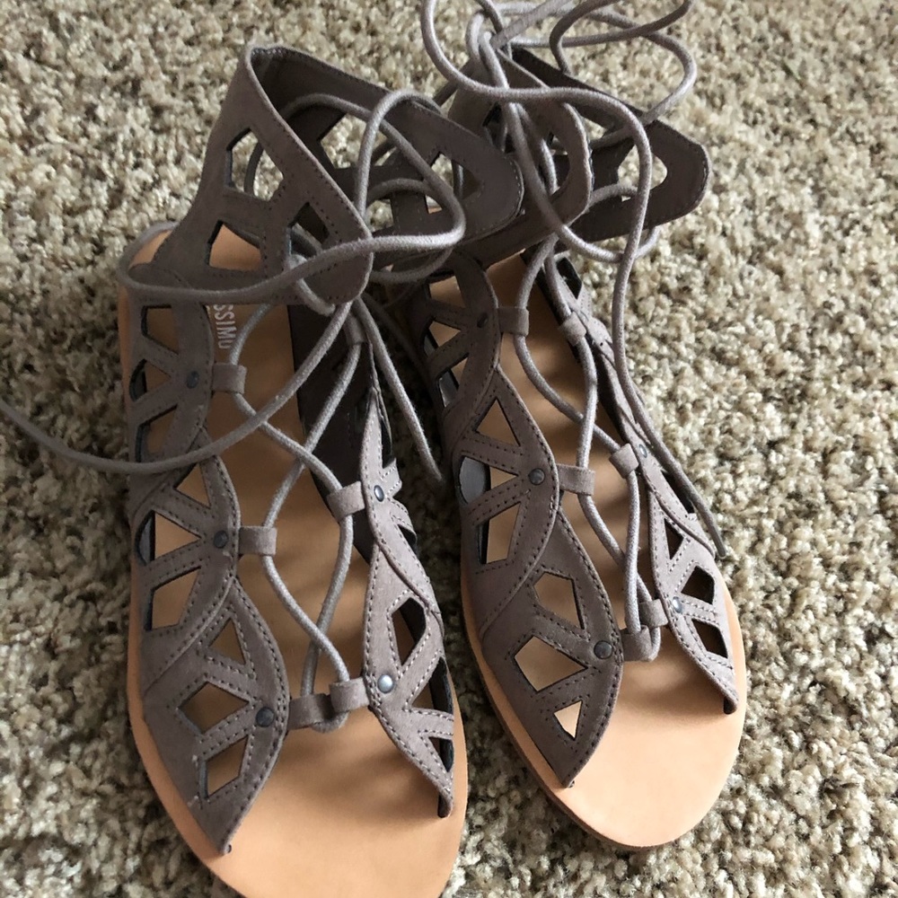 Lace up mossimo sandals